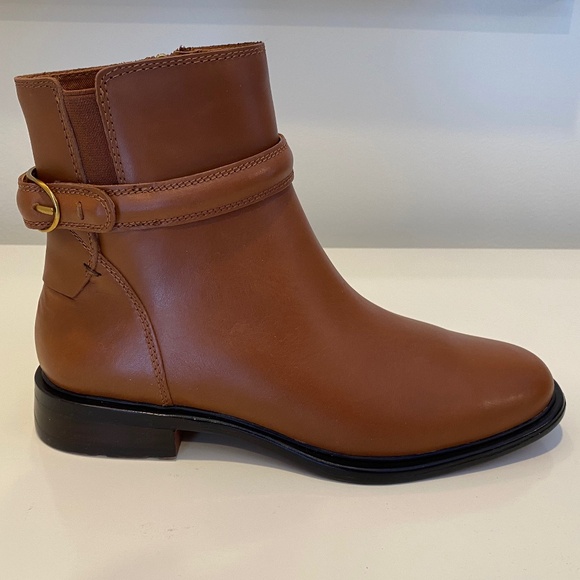 *NWOT* Franco Sarto Elese Bootie - Cognac - Sz 6 - Picture 2 of 15